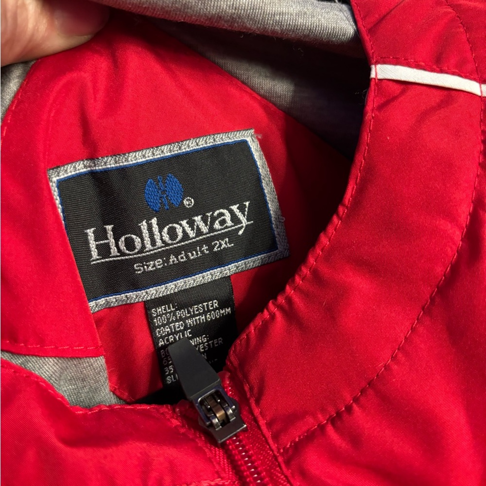 Red Holloway Windbreaker
